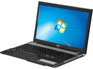 Acer Laptop Aspire V3 V3 551 8442 AMD A8 Series A8 4500M (1.90 GHz) 4 GB Memory 750 GB HDD AMD Radeon HD 7640G 15.6" Windows 7 Home Premium 64 bit