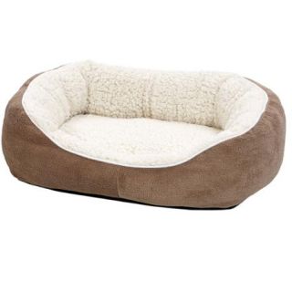 Midwest Small Taupe Cuddle Bed