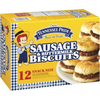 ODOMS TENNESSEE PRIDE Sausage & Buttermilk Biscuits, 12 count