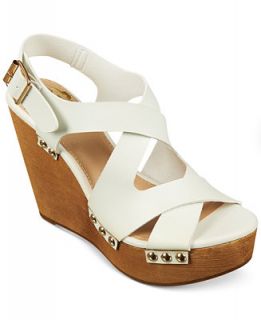 Fergalicious Lauren Slingback Platform Wedge Sandals   Sandals   Shoes