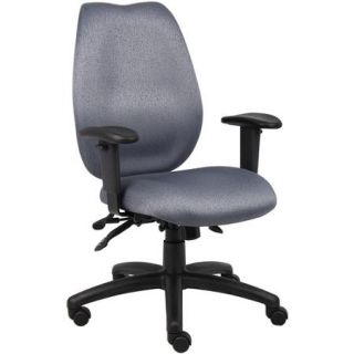 Boss Office Products High Back Task Chair with Seat Slider