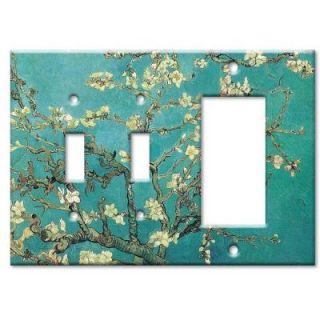 Art Plates Van Gogh Almond Blossoms 2 Switch/Rocker Combo Wall Plate SSR 130