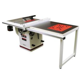 JET 10 in. 230 Volt Table Saw with 50 in. Fence System and Downdraft Table 708678PK