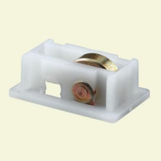 Prime Line Sliding Window Roller Assembly, 5/8 in. Flat Steel Wheel, 3/4 in. x 7/16 in. x 1 1/4 in. Housing DISCONTINUED G 3058
