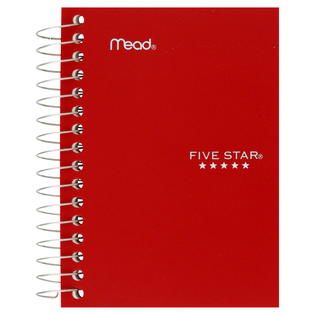 Mead  Five Star Fat Lil Notebook, 200 Ruled Sheets, 400 Ruled Pages