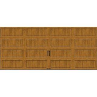 Clopay Gallery Collection 16 ft. x 7 ft. 18.4 R Value Intellicore Insulated Solid Ultra Grain Medium Garage Door GR2LU_MO_SOL