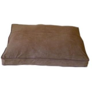 Medium Microfiber Petnapper Dog Bed   Saddle with Chocolate Piping 02182