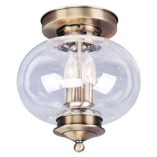 Livex Lighting Harbor Semi Flush Mount