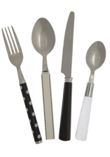 Mix & Munch Flatware Set in Monochrome  Mod Retro Vintage Kitchen