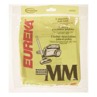 Eureka 60295 Disposable Vacuum Dust Bags, Type MM   3 Pack