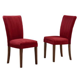 Oxford Creek  Parson Dining Chairs in Cranberry Red Finish (set of 2)