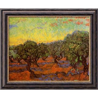 Vincent Van Gogh Pollard Willow Hand Painted Framed Canvas Art