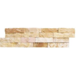MS International Fossil Rustic Ledger Panel 6 in. x 24 in. Natural Quartzite Wall Tile (10 cases / 40 sq. ft. / pallet) LPNLDFOSRUS624