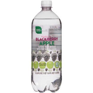 Smart Sense Blackberry Apple Sparkling Water 33.8 FL OZ BOTTLE   Food