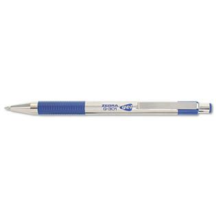 Zebra G301 Roller Ball Retractable Gel Pen Blue Ink Medium   Office