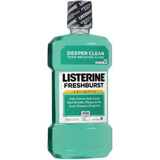 Listerine FreshBurst® Antiseptic Adult Mouthwash 500 ML PLASTIC