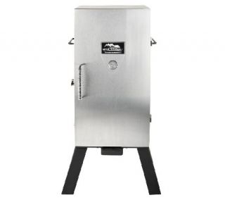 Masterbuilt 3 Rack Electric Smoker with Stainless Steel Door & Cover —