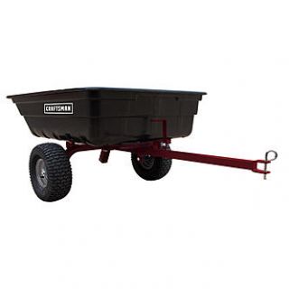 Craftsman 12 cu. ft. Swivel Dump Cart with Hydraulic Assisted Lift