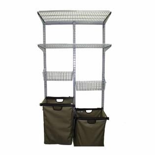 Storability 33 In. L x 63 In. H Utility Room Wall Mount Storage System