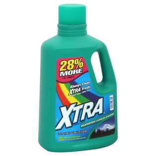 Xtra  Detergent, Mountain Rain, 128 fl oz (3.78 l) 1 gal