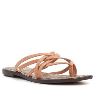 Sam Edelman "Georgette" Crossover Strap Leather Slide   8021498