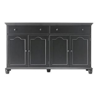 Home Decorators Collection Harwick 2 Drawer Black Buffet 5442100210