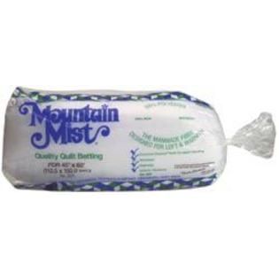 Mountain Mist Batting  Polyester Quilt Batting Crib Size 45X60