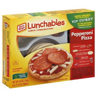 Lunchables Lunch Combinations, Pepperoni Pizza, 1 kit   Food & Grocery
