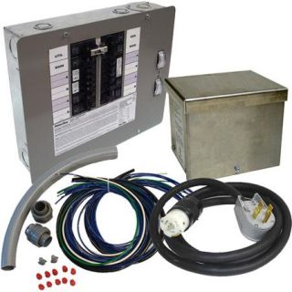 Generac 60 Amp 10 16 Circuit Manual Transfer Switch Kit for Portable Generators (CARB Compliant)
