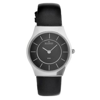 Skagen Womens 821XSSS1 Stainless Steel Crystal Designer Watch