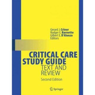 Critical Care Study Guide Text and Review