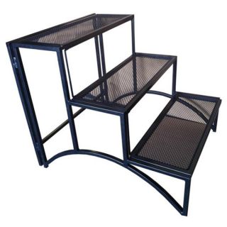 Folding Rectangle Three layer Plant Stand   13753209  