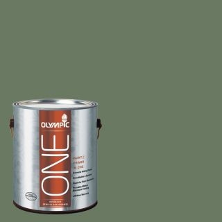 Olympic ONE Chives Semi Gloss Latex Interior Paint and Primer In One (Actual Net Contents 114 fl oz)
