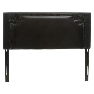 Christopher Knight Home Hampton Bonded Leather Headboard with Studded