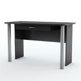 South Shore Furniture Axess Office Desk in Pure Black 7270710