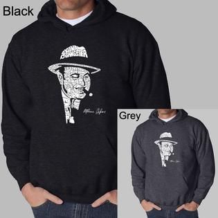 Los Angeles Pop Art   Mens Word Art Hooded Sweatshirt   Al Capone