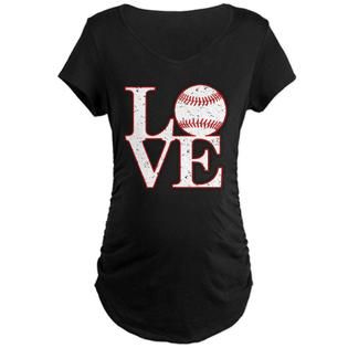  Maternity Love Baseball Classic T Shirt   Online Exclusive