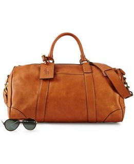 Polo Ralph Lauren Leather Duffel Bag   Accessories & Wallets   Men