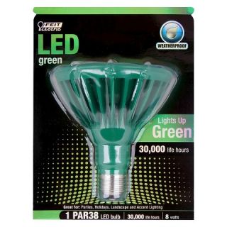 Feit 60 Watt PAR38 LED Light Bulb   Green