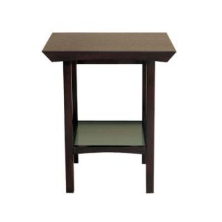 Porcher Zen Above Counter Console Table in Dark Mahogany DISCONTINUED 89010 00.650