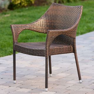 Home Loft Concept Norm Outdoor Wicker Chairs (Set of 2) (Set of 2)