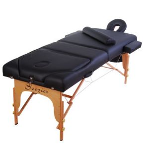 Aosom Soozier 4 Foam Portable Massage Table   3 Fold