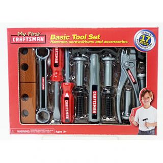 My First Craftsman Basic Tool Set 17 pcs   Toys & Games   Pretend Play