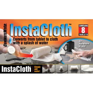 CommuteMate InstaCloth Towelette (32 Tablets)