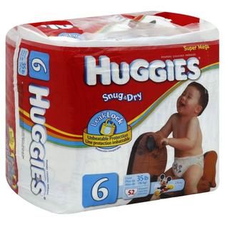 Huggies Snug & Dry Diapers, Disney, Super Mega   Baby   Baby Diapering