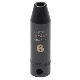 Armstrong 8 mm 6 pt. 3/8 in. dr. Deep Impact Socket   Tools   Ratchets