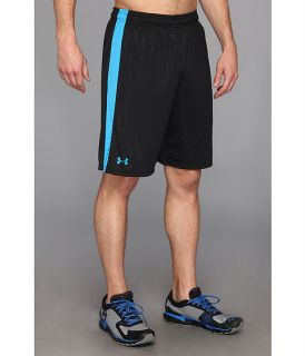 under armour ua micro printed 10 short black emboss electric blue electric blue