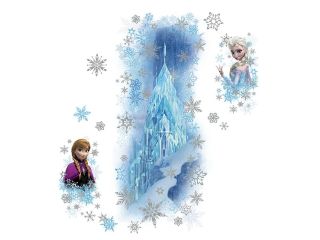 RoomMates Frozen Ice Palace Else and Anna Giant Decal