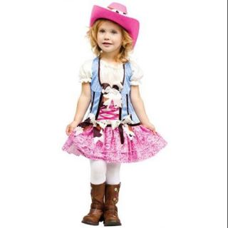 Toddler Rodeo Sweetie Cowgirl Halloween Costume 3T 4T