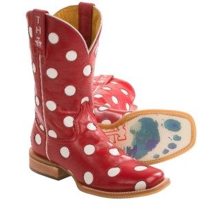 Tin Haul Dotty Polka Dot Cowboy Boots (For Women) 8198T 30